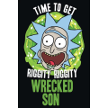 Wrecked Son - Rick and Morty Poster
