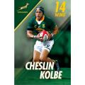 Cheslin Kolbe - Springbok Rugby Poster