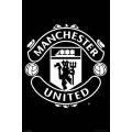 Manchester United - Black Emblem Poster