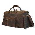Marrone Leather Duffel Bag