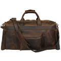 Marrone Leather Duffel Bag