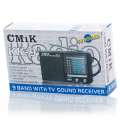 CMiK Mini Digital Portable Radio KK-9 - FM /AM / TV Receiver