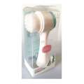 Pore Dual Brush, Pore Cleansing Black Head Remover Exfoliating Facial Face Smooth Washing Brush