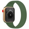 Army Green Silicon Loop Strap for Apple Watch - 42mm or 44mm or 45mm / Large