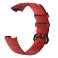 Fitbit Charge 3 or 4Silicon Strap - Red