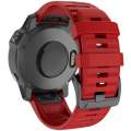 Garmin Fenix/Forerunner(9 Series)  - Quick Fit 22mm Silicon Band - Red