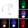 8 Colors LED Motion Sensor Automatic Toilet Night Light