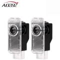 2Pcs Car Door Welcome Auto 12V LED Projector Light Laser 3D Shadow Light for VW Logo Ghost Lamp A...