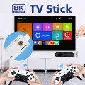 K8 Pro 8K Ultra HD TV Dual Controller Game Console 40000+ Built-in Games TV Stick TV Box