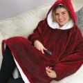 Huggle Hoodie Blanket / Red