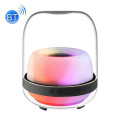 L20 15W Transparent Luminous 6D Stereo Wireless Bluetooth Speaker(Black)