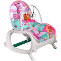 Newborn To Toddler Portable Rocker Reclining Chair With Soothing Vibrations and Music