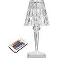 Crystal Diamond Multicolour Touch Desk Lamp