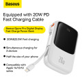 BASEUS Qpow Pro Digital Display Fast Charge Power Bank 10000mAh 20W iOS