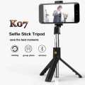K07 Bluetooth Selfi Stick Integrated Tripod