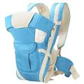 Baby Carrier Bag With Comfortable Head Support & Buckle Straps Sky Blue