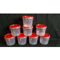Buckets -white with Lid 5 Lt*