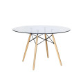 Modern Glass Dining Table - Elegant and Stylish | Perfect for Contemporary Dining Spaces