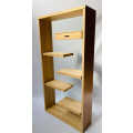 Modern Office Cabinet with Glass Back - Sleek and Professional Storage Solution