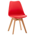 Enhance Your Dining Space with Tropique Dining Chair Set in Vibrant Red