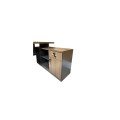 Centauri Executive L Shaped Walnut Office Desk 140Cm Sleek And Modern Desk For Executives
