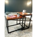 Duotone Side Table Dual Functionality
