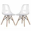 Lucid Cafe Chair Set Transparent And Stylish