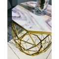 Marble Top Sidetable Stylish Addition To Your Decor