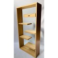 Modern Office Cabinet With Glass Back Sleek And Professional Storage Solution
