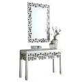 Sleek Console Table With Mirror Modern And Refined