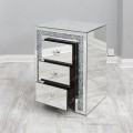 Starlight Reflection Pedestal 3 Drawers