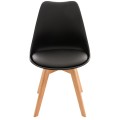 Tropique Dining Chair Tropical Design And Sturdiness Single Black