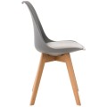 Tropique Dining Chair Tropical Design And Sturdiness Single Grey