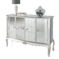 Vintage Mirror Chest 4 Doors With Mirror Finish