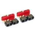 T - Connector Male and Female (Dean Plugs) (2pr)