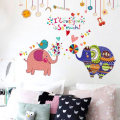 Artistic Elephant Couple with Quote Decor/ Wall Art- SK9107