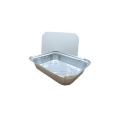 Foil Container and White Paper Lid Combo 750ml- Pack of 25