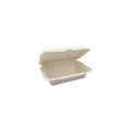 450ml Single Compartment Sugarcane Clamshell - Pack of 50