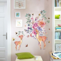 Floral Deer Decor/ Wall Art - SK9273