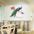 Vibrant Peacock with Encouraging Quote decor/ Wall Art - Code 9153