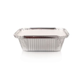 Foil Container and White Paper Lid Combo 750ml- Pack of 50