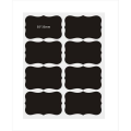 48 Chalk Sticker Labels With White Pen- 5.5cm x 3.5cm