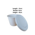 Sugarcane Bowl with Lid 500ml - Pack of 50