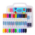 Deli Double-Headed Water Colour Pens - Set of 24 Colours - 70665