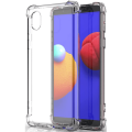 Samsung A01 Core Clear Shockproof Protective Case - Anti-Burst Cover