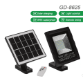 25W Outdoor Solar LED Flood Light With Remote - GD-8625