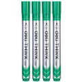 Think 2mm Acrylic Tip Green Whiteboard Marker - Set of 4 - U00150