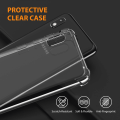 Samsung A10 Clear Shockproof Protective Case - Anti-Burst Cover