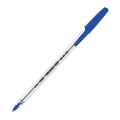 DELI Think Ball Point Bullet Tip Pen 1mm - Blue - Set of 12 - Q3-BL