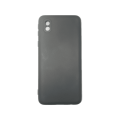 Black Silicone Cover for Samsung A3 Core Minimalist Case With Camera Cut-Out
